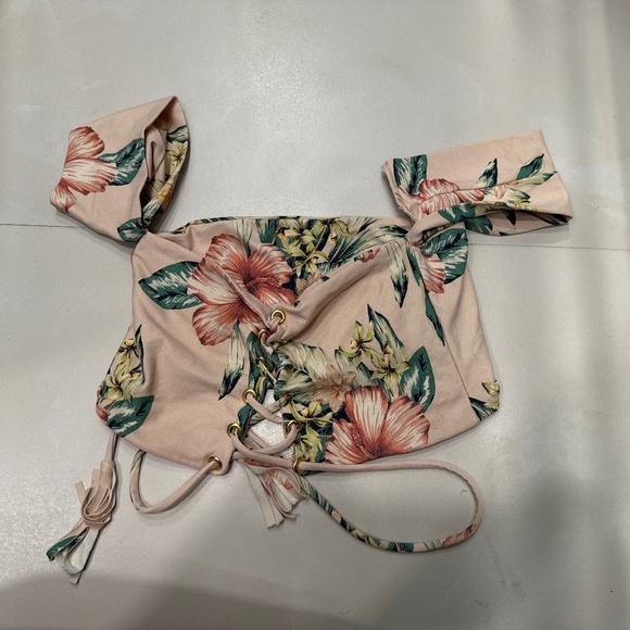 Montce Tommy floral corset top and uno bottoM - Picture 3 of 3